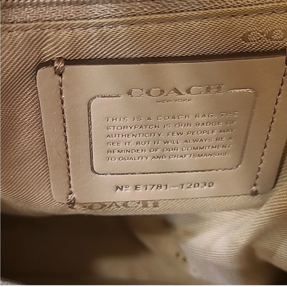 Coach Tea Rose Mercer 30 Satchel in Stone - 2017 - Picture 16 of 16